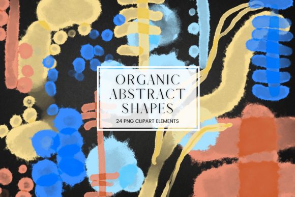 Watercolour Abstract Brushstrokes and Illustrations